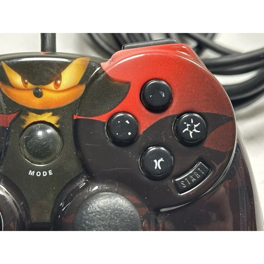 SEGA Shadow The Hedgehog 2005 NubyTech PS2 Collectible Controller
